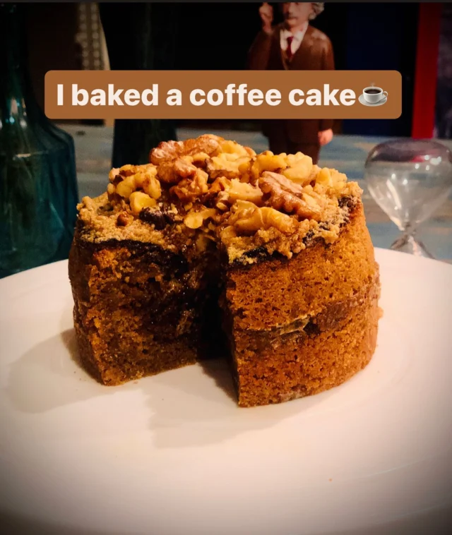 コーヒーケーキを焼きました☕️