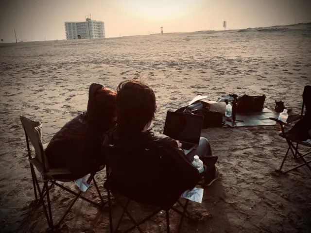 We shot a video at the beach featuring Lena’s (@ylena__02 ) dynamic and beautiful dancing. As for me — well, my only contribution was driving the car.

今日は海岸で映像収録。レナちゃんのダイナミックで美しいダンス💃　僕はドライバーでした。🚗