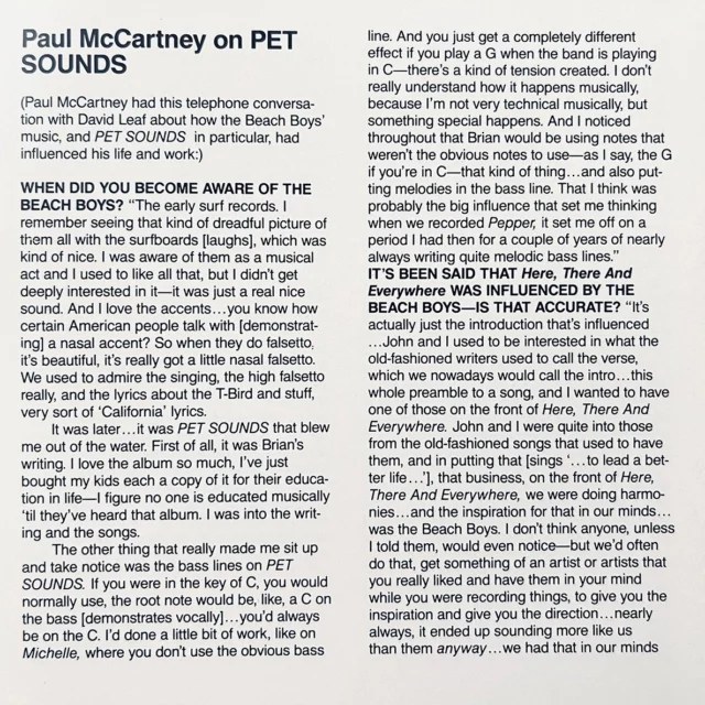 I woke up from a happy dream where I was explaining the connection between Paul McCartney and Pet Sounds to some random old guy.👨🏻‍🦳

#paulmaccartney #petsounds 

知らんおっさんに、ポールマッカートニーとペットサウンズの関係を説明してる僕、の夢で目覚めた幸せな朝でした。